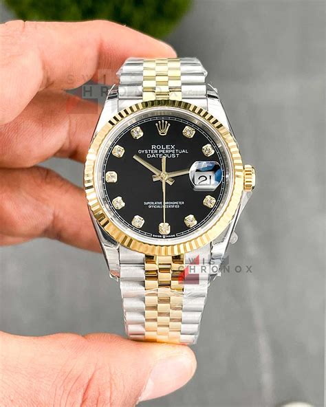 black face rolex with diamonds|women's rolex watch with diamonds.